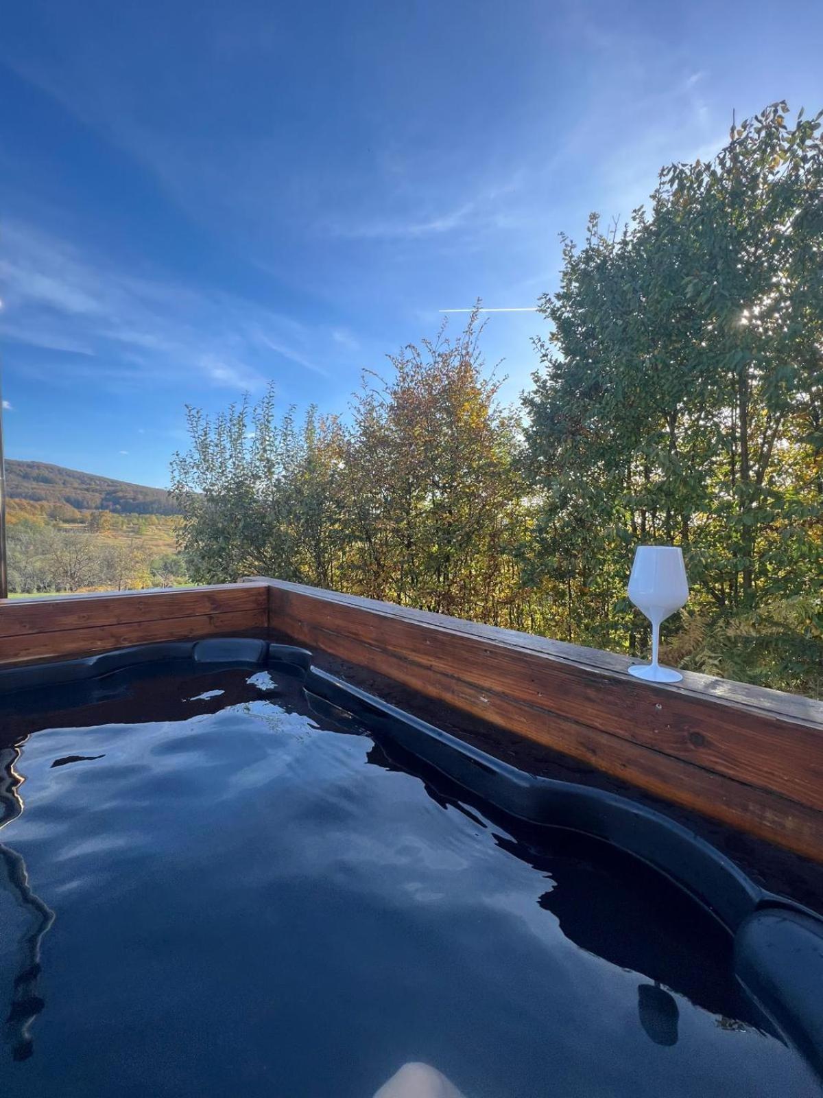 Le Chalet M - Cabana Cu O Panorama De Poveste. Surdesti  Exterior foto